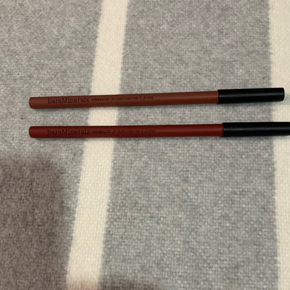 bareMinerals Rich Brown Lip Liners new without box